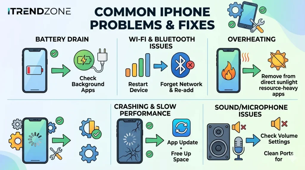 Common iPhone Problems and Fixes