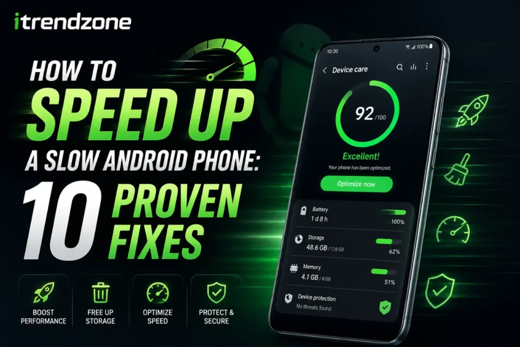 How to Speed Up a Slow Android Phone