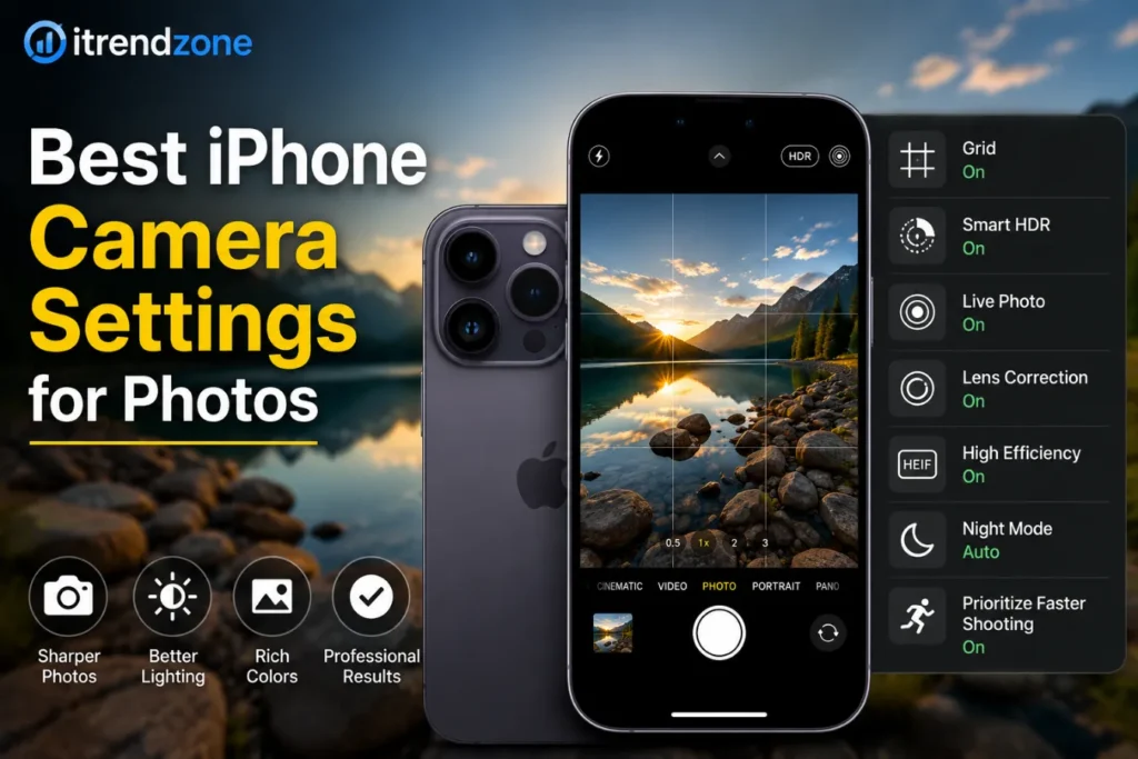 Best iPhone Camera Settings for Photos: Complete 2026 Guide