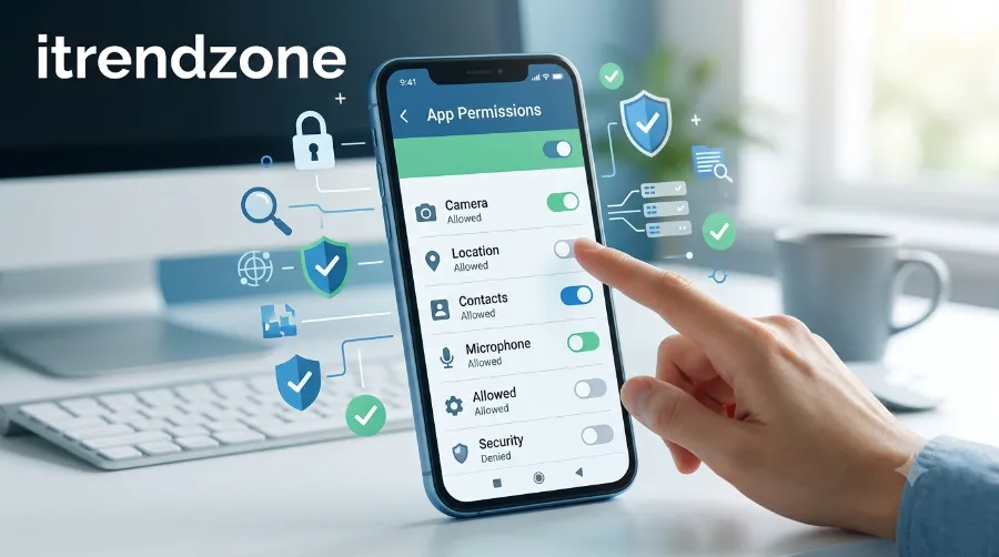 how to review and manage app permissions on phone