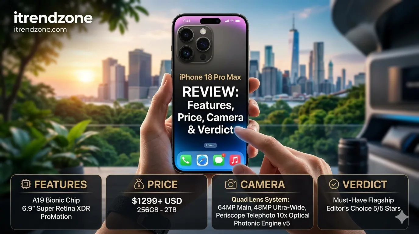 iPhone 18 Pro Max Review: Features, Price, Camera & Verdict