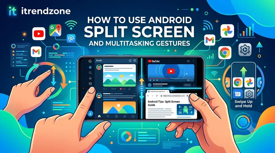 How to Use Android Split Screen and Multitasking Gestures
