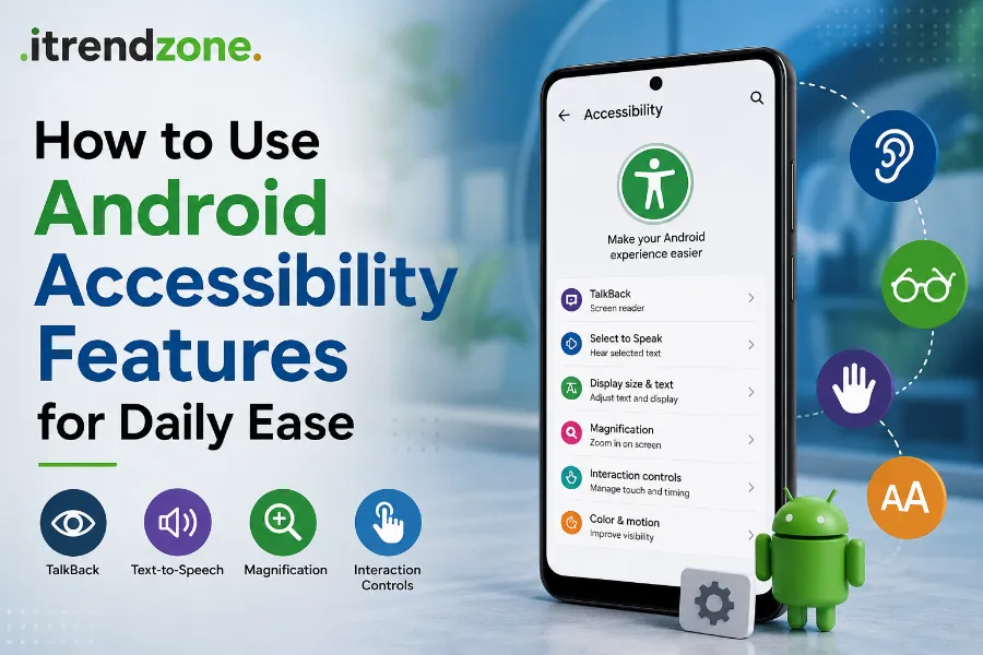 android accessibility features for daily use