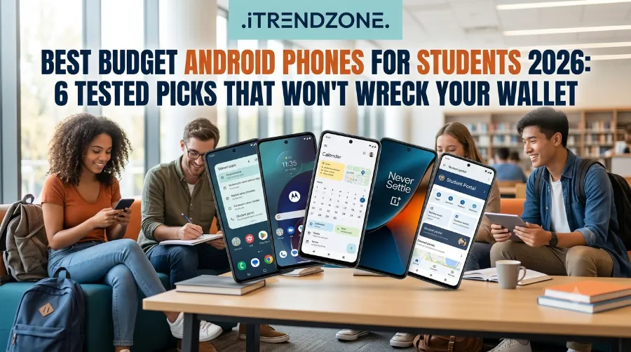 best budget android phones for students 2026