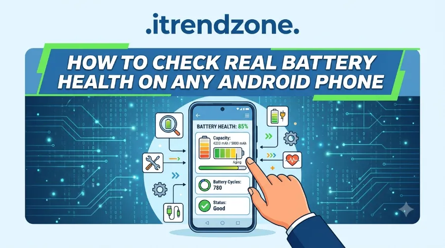 check real battery health on Android phone