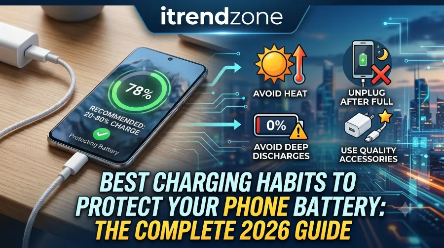 best charging habits to protect phone battery