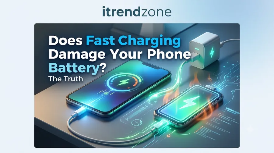 does fast charging damage your phone battery