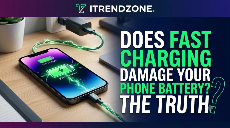 does fast charging damage your phone battery