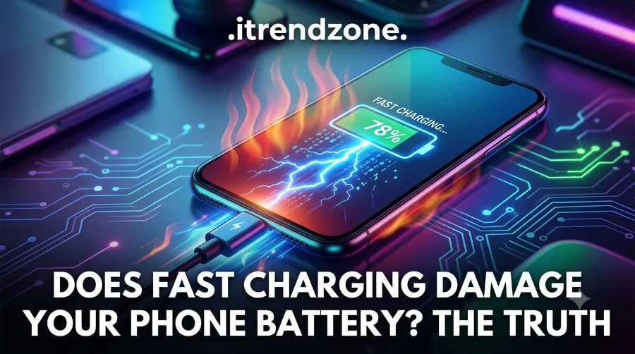 does fast charging damage your phone battery