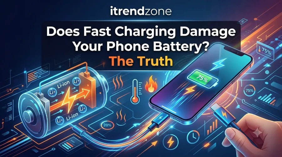 does fast charging damage your phone battery