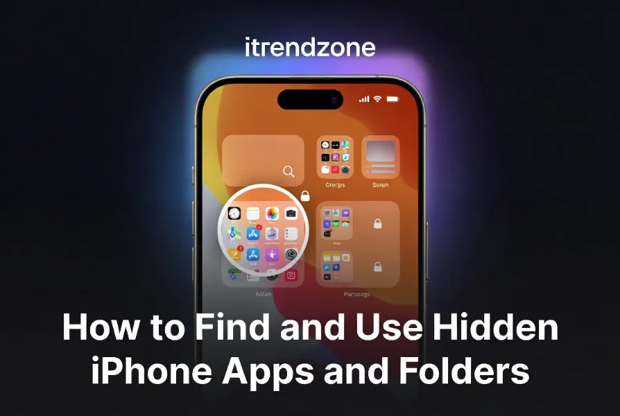 hidden iPhone apps and folders
