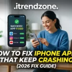 how to fix iPhone apps that keep crashing