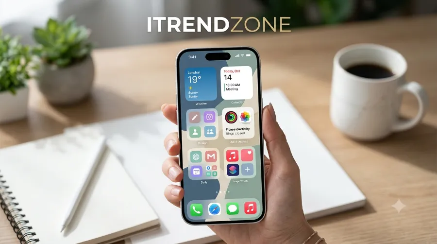how to organize iphone home screen widgets