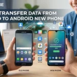 how to transfer data from android to android new phone