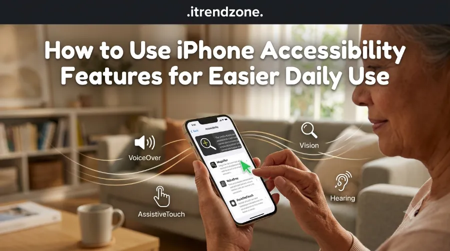 how to use iPhone accessibility features for easier daily use