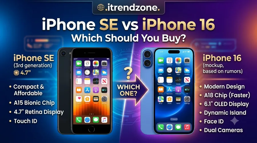 iphone se vs iphone 16 which to buy