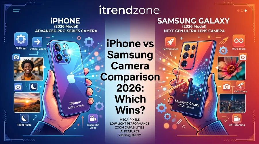 iphone vs samsung camera comparison 2026
