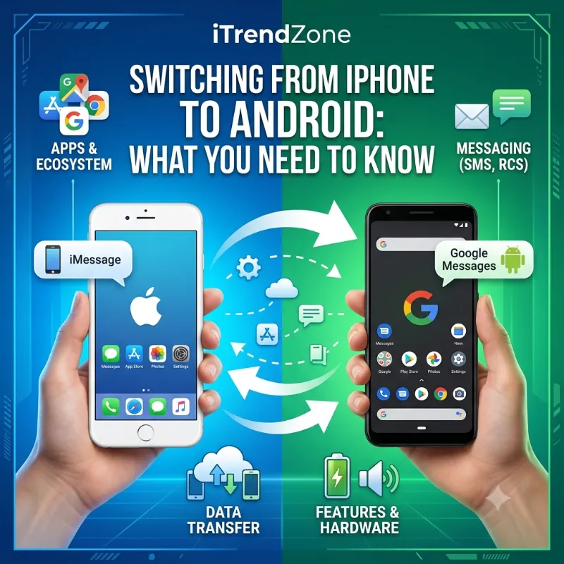switching from iphone to android what to know