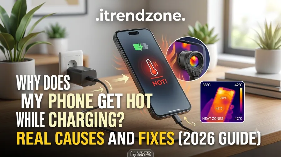 why does my phone get hot while charging