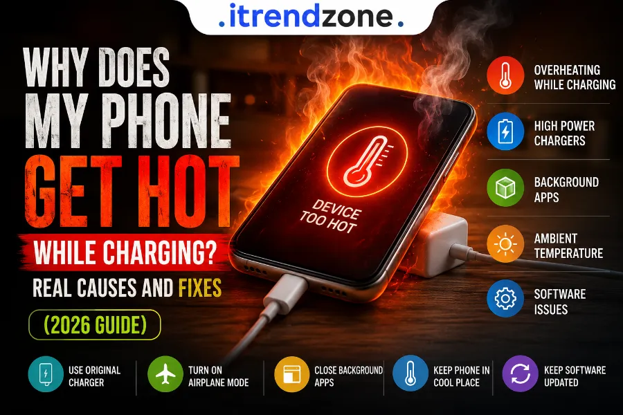 phone overheating, charging tips, battery health, iPhone battery, Android battery, fast charging, smartphone care, tech troubleshooting