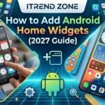 add android home widgets