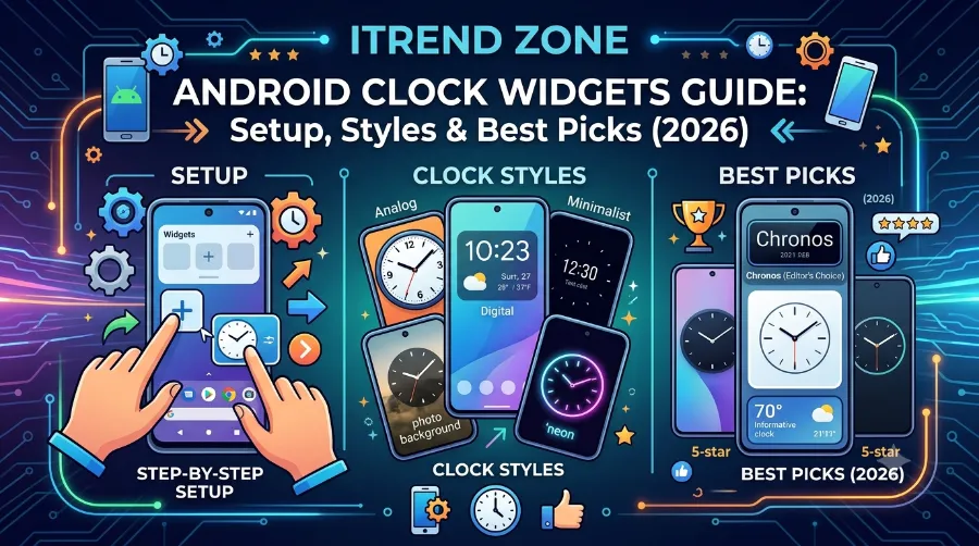 android clock widgets guide