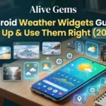 android weather widgets guide