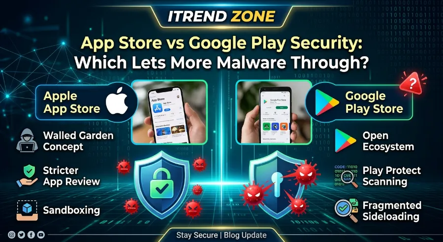 app store vs google play security