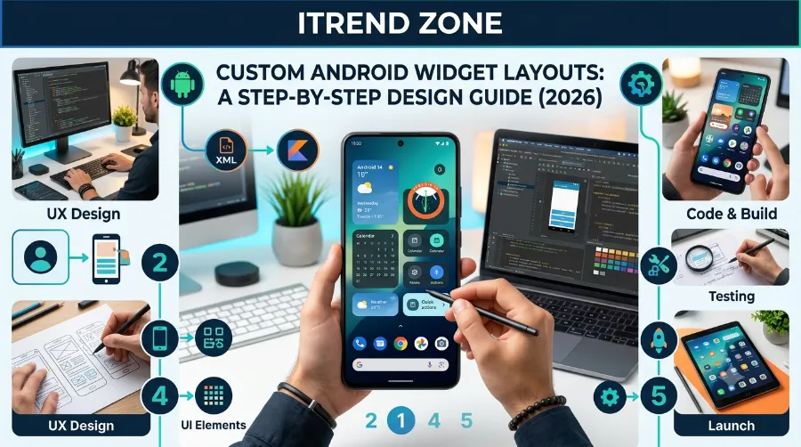 custom android widget layouts