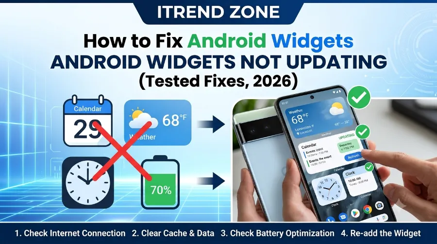 fix android widgets updating