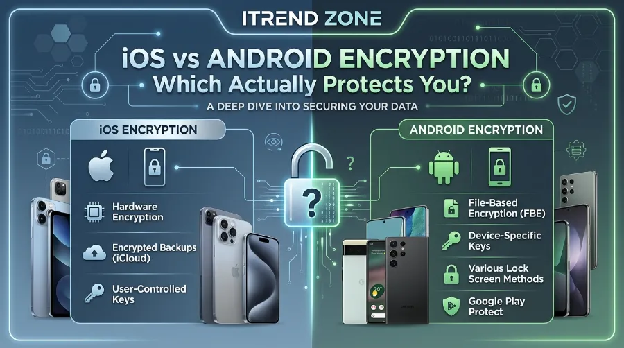 ios vs android encryption