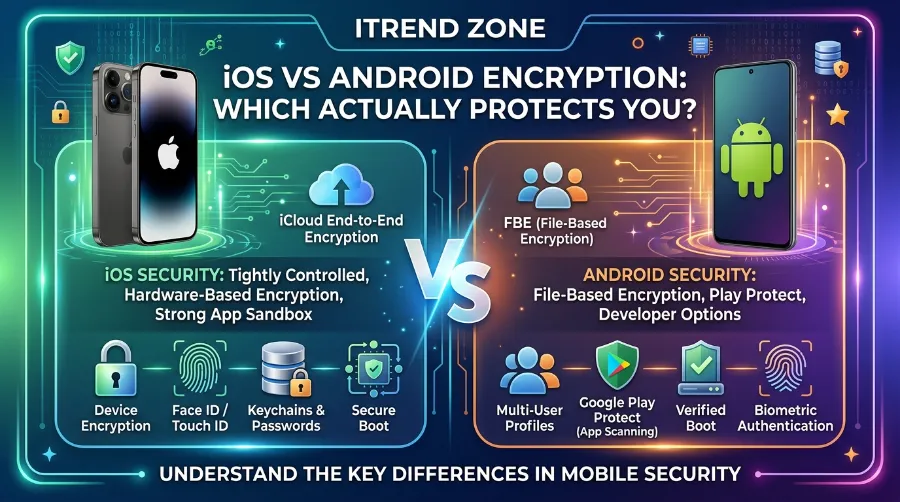 ios vs android encryption