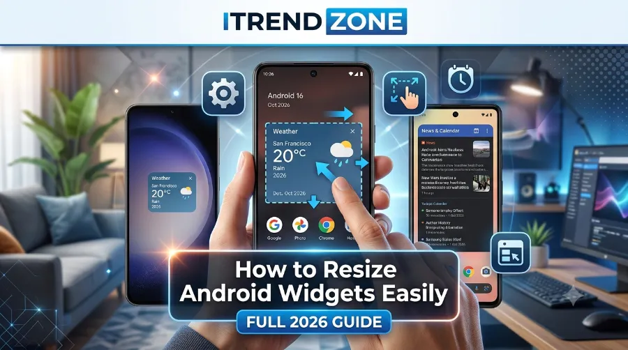 resize android widgets easily