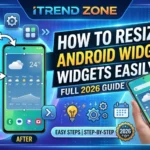 resize android widgets easily