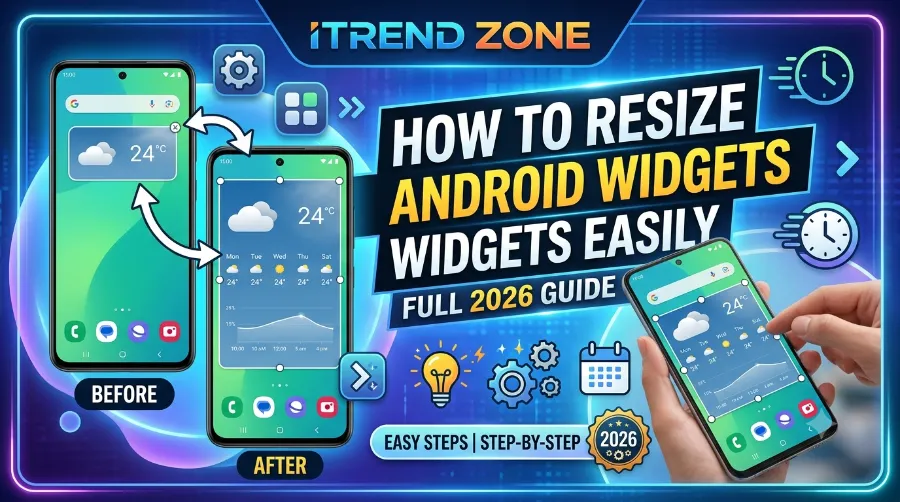 resize android widgets easily