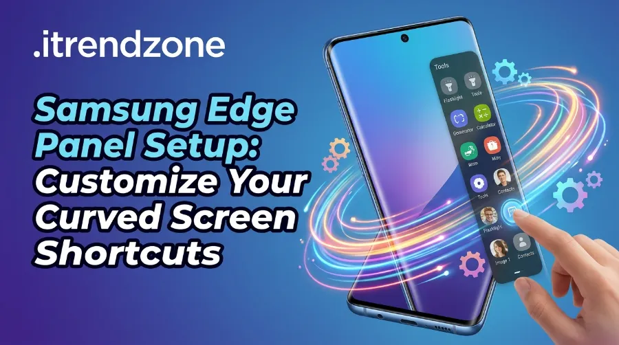 android edge panel setup