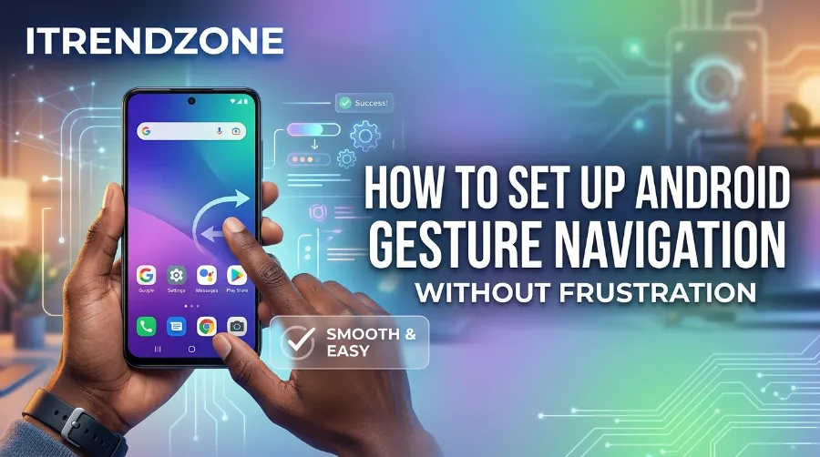 android gesture navigation setup