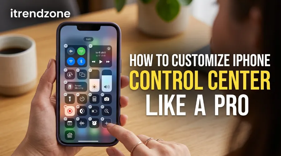 customize iphone control center