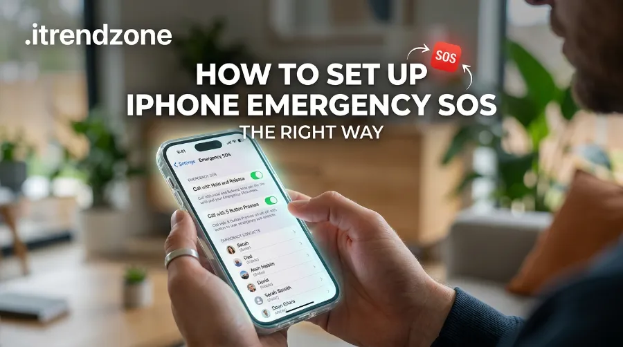 iphone emergency sos setup