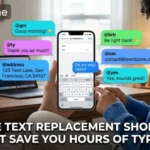 iphone text replacement shortcuts
