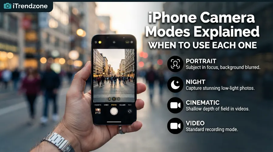 iphone camera modes explained