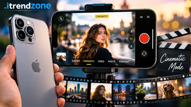 iphone cinematic mode video