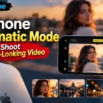 iphone cinematic mode video