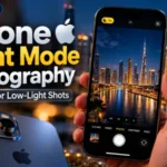 iphone night mode photography