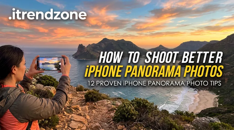 iphone panorama photo tips