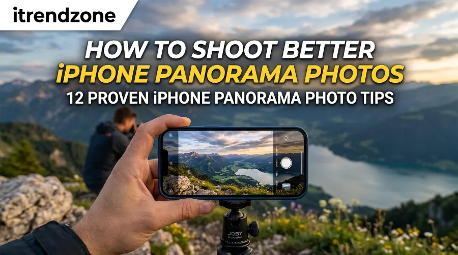 iphone panorama photo tips